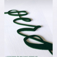 Paint on the beautiful custom script