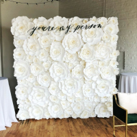 You're My Person flower wall